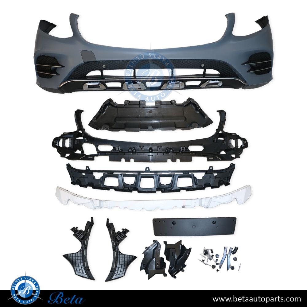 Front Bumper Assembly with PDC AMG GLC43 for Mercedes GLC-Class W253 2016-2019 models, Part Number 2538853300 Front Bumper Assembly with PDC AMG GLC43 for Mercedes GLC-Class W253 2016-2019 models, Part Number 2538853300